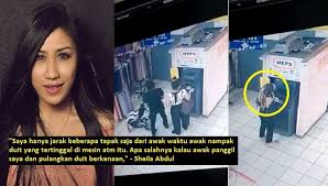 Jika iya, maka kita tidak bisa melakukan penarikan uang atau melakukan transaksi lainnya. Penyanyi Sheila Abdul Terlupa Nak Ambil Wang Dari Atm Gadis Ini Hanya Beberapa Langkah Dari Dia Dan Gadis Ini Selamber Ambil Duit Itu Tanpa Rasa Bersalah Metro All News