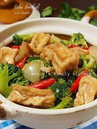 Tahu Brokoli Saus Tiram Resep Makan Siang Sehat Masakan Vegetarian Resep Makan Malam