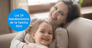 Cuando vemos un anuncio de una empresa de medicina, unas vacaciones en el caribe o un seguro para el coche en la mayoría de los casos la imagen es de una familia formada por la pareja. Los 24 Mandamientos De La Familia Feliz