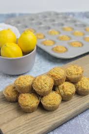 Keto Lemon Poppy Seed Mini Muffins Mini Muffins Stevia Desserts Poppy Seed Muffins Healthy