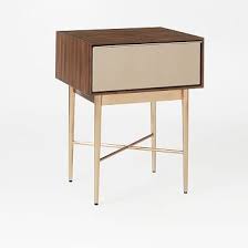 Nouveau Mirror Nightstand West Elm Bedroom Collections Furniture Mirrored Nightstand Furniture