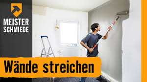 Wolle decke rolle mit echtem lederband misst etwa 2 breit, 1 hoch, 1 tief. Anleitung Wande Streichen Und Decke Streichen Hornbach