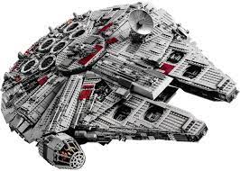 Un Millennium Falcon En Lego Video Starwars Lego Millenium Falcon Big Lego Millennium Falcon Lego