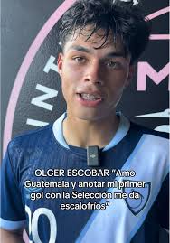 Olger Escobar: La Emoción de Anotar para Guatemala