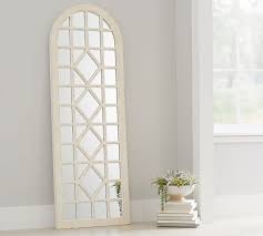 How to make a diy trellis mirror by anne. Trellis Mirror Floor Arch Pottery Barn