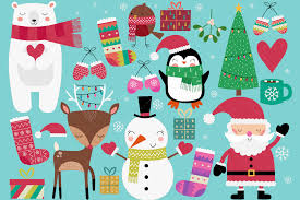 Download Christmas Clip Art Graphic By Clipartisan Creative Fabrica SVG Cut Files