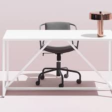 Strut Table In 2020 Modern Home Office White Desks For Sale Modern White Desk