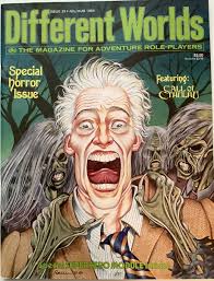Different Worlds Role Playing Magazine #35 July/August 1984 MINT CoC  Champions