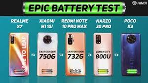 Realme x7 max camera specification realme x7 max price in india | ram & storage options it is first smartphone in india to rock the mediatek dimensity 1200 5g cpu which. Redmi Note 10 Pro Max Vs Mi 10i Realme X7 Narzo 30 Pro Poco X3 Battery Drain Test Charging Test Youtube