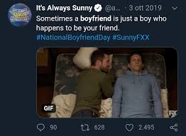 Check spelling or type a new query. So Let Me Get This Straight They Posted Mac And Dennis For International Boyfriend Day But Not For International Friendship Day Wow Based Iasip