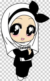 Kumpulan cartoon anak muslim cdr. Cartoon Muslim Islam Female Kartun Muslim Child Face Black Hair Png Klipartz
