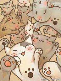 Pin By Emilynz On Catcatcat Cat Art Kawaii Cat Kitty