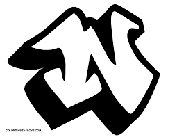 Its A N Abjad Grafiti Grafiti Desain