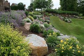 Landscaping Boulders Stone Hardscapes Sloped Backyard Landscaping Rock Garden Design Landscaping With Rocks