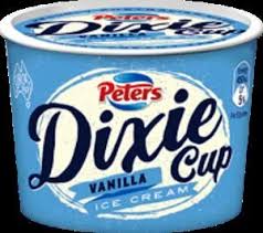 Peters Dixie Cup Cup Ice Cream Good Old