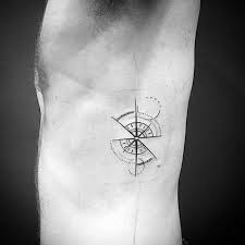 50 Simple Compass Tattoos For Men Directional Design Ideas Simple Compass Tattoo Compass Tattoo Compass Tattoo Men