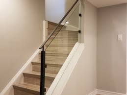 Some options when it comes to the overall design and layout of the staircase the nook under the stairs: Glass Gate Toronto Glass Stair Railing Gta Glass Railings