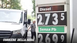 Trend Google: gasolio