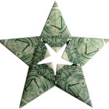 Money origami star folding instructions: Fold A Money Origami Star From A Dollar Bill Step By Step Instructions