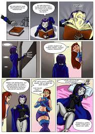 Starfire Y Raven [Futanari] [Español] - Comic Porno | Comiqueta XXX