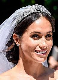 Meghan markle is sparkling on her wedding day thanks in part to her royal tiara. Amazon Com Crystal Rhinestone Wedding Crown Tiara Meghan Markle Bridal Tiara Handmade