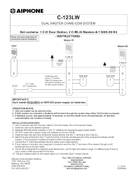 A wiring diagram is typically used to fix troubles and also to earn certain that the connections have actually been made and also that every little thing is present. Aiphone C 123lw User Manual Manualzz