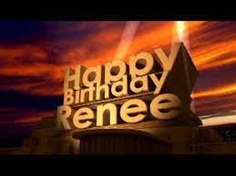 We have a birthday song for renee. Happy Birthday Renee Youtube