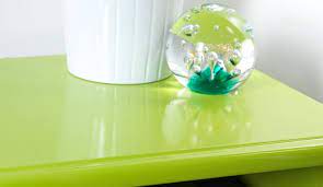 How To Give A Cabinet A High Gloss Finish Rustoleum Spray Paint Www Rustoleumspraypaint Com Painting Wood Furniture Best Spray Paint Colorful Furniture
