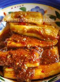 Sambal Terong Sambal Brinjal Egg Plant With Chili Sauce Sambal Recipe Eggplant Dishes Cooking Recipes