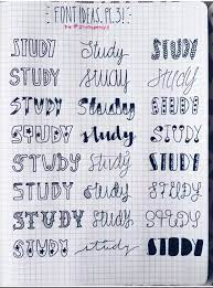 The goal is to use two different font styles and mix them together to. Pin By Bullet Journal On Caligrafia Bullet Journal Font Journal Fonts Lettering