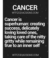 For a cancer, being successful professionally is way less important than being a good partner and friend. True To Our Inner Self We Don T Mind Being Different Cancer Zodiac Facts Zodiac Signs Cancer Cancer Sign