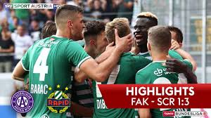 4:00pm, sunday 8th december 2019. Highlights Tipico Bundesliga 6 Runde Fk Austria Wien Sk Rapid Wien 1 3 Youtube