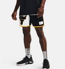 Most of our signature fabrics can be washed normally like other knit fabrics. Men S Project Rock Colorblock Knit Shorts Under Armour
