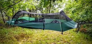 My favourite is a bridge hammock but i won't carry poles and extra stuff into the woods. Lawson Blue Ridge Camping Hammock Review