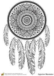 1001 dessins de mandala à imprimer et à colorer. Coloriages Superbes Mandalas Tribal Indien Coloriage Mandala Coloriage Mandala Dessin