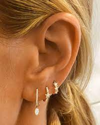 maria tash on instagram a mariatash marquise diamond stud is snuggled in this client s helixpiercing ear jewelry earrings inspiration maria tash earrings