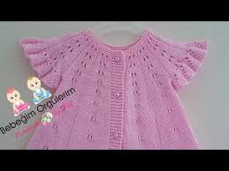 Firfirli Sirine Kiz Bebek Yelegi Yapimi Videolu Anlatimli Sis Orgu Bebek Yelek Modelleri 2018 Cesitleri Ormek Isteyenle Baby Knitting Patterns Bebek Yelek Orgu