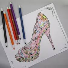 Amazon's choice customers shopped amazon's choice for… high heels. Free Printable High Heel Shoe Coloring Page Shoeaholics Anonymous Shoe Blog