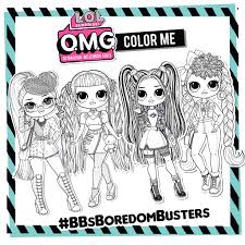 Omg has been a major game changer in the doll industry ever since their first series was released. Lol Omg Coloring Pages Youloveit Com