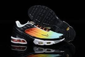 Nike Tuned Air Max Plus Tn Black Multi Color Men S Running Shoes Air Max Plus Running Shoes For Men Air Max