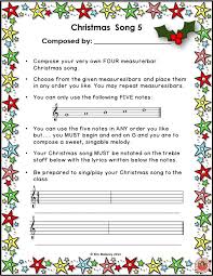 Music Activities Six Christmas Music Composition Activities Have Your Students Compose And Per Music Lessons For Kids Music Activities Christmas Music Lesson