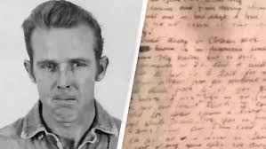Alcatraz prisoner escapee John Anglin Alcatraz sent FBI letter after being  free for 50 years