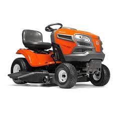 Automatics, ime, don't offer enough variability in speed. Husqvarna Yta22v46ca 22 Hp V Twin Automatic 46 In Riding Lawn Mower With Mulching Capability Kit Sold Separately Carb Lowes Com Best Riding Lawn Mower Lawn Mower Riding Lawn Mowers