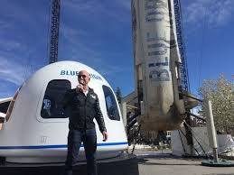 The bezos flight will officially launch the company's space tourism business. In This Space Race Jeff Bezos And Elon Musk Are Competing To Take You There The New York Times