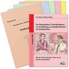 Unser einstellungstest zeigt dir, ob du das zeug dazu hast und bereitet dich zugleich auf das auswahlverfahren mancher banken vor. Der Eignungstest Einstellungstest Zur Ausbildung Zum Bankkaufmann Ausbildungspark Verlag Kurt Guth Amazon De Bucher