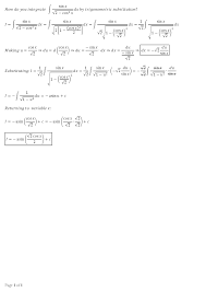 Jul 06, 2021 · 3. How Do You Integrate Int Sinx Sqrt 2 Cos 2x By Trigonometric Substitution Socratic