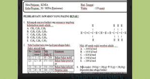 Check spelling or type a new query. Soal Pat Ukk Kimia Sma Ma Kelas 11 Kurikulum 2013 Tahun 2019