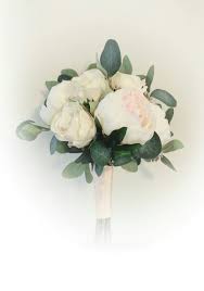 Check spelling or type a new query. Blush Peony Wedding Bouquet With Eucalyptus And Roses Peony Bouquet Wedding Flower Bouquet Wedding Wedding Bouquets