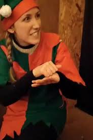 Deaf girl, 4, tells Santa what she wants for Christmas for first time  thanks to elf