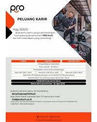 Lowongan kerja pt hyundai motor manufacturing indonesia. Lowongan Kerja Pro Kurir Di Solo Info Loker Solo